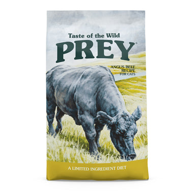 PREY Angus Beef Limited Ingredient Formula for Cats - 6.8kg(15 lbs)